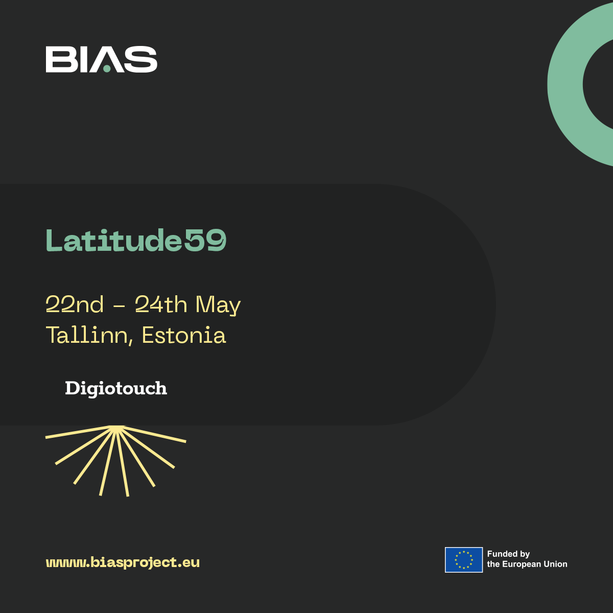 BIAS and Digiotouch at Latitude59: Trustworthy AI for Recruitment
