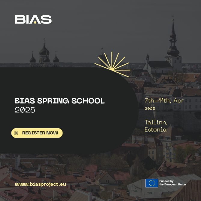 BIAS Spring School on Trustworthy and Fair AI