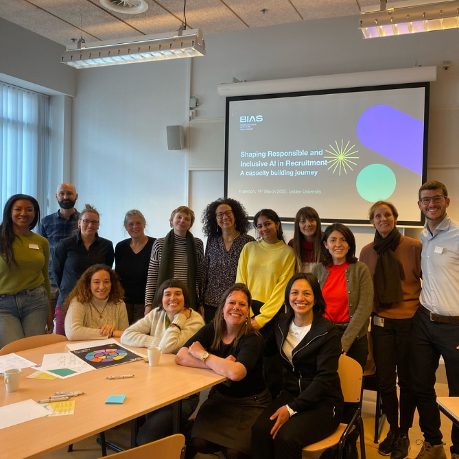 Shaping responsible and inclusive AI in recruitment: The first capacity-building session at Leiden University